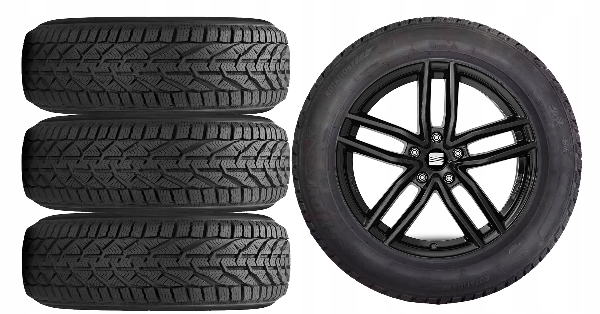 НОВІ КОЛЕСА ЗИМА Seat Altea XL Riken 2255r17