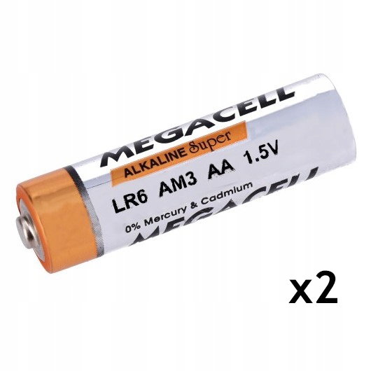 

2x Bateria alkaliczna Aa LR6