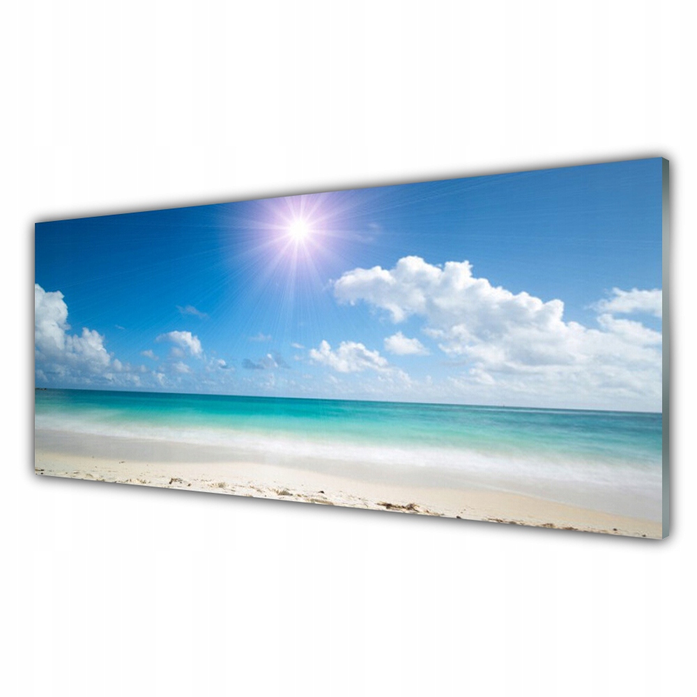 

Obraz akrylowy 125x50 Morze Plaża Słońce Krajobraz