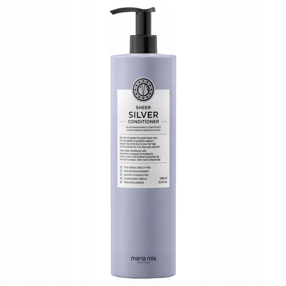 Nila, Sheer Silver, Hair Conditioner, For Colour Protection
