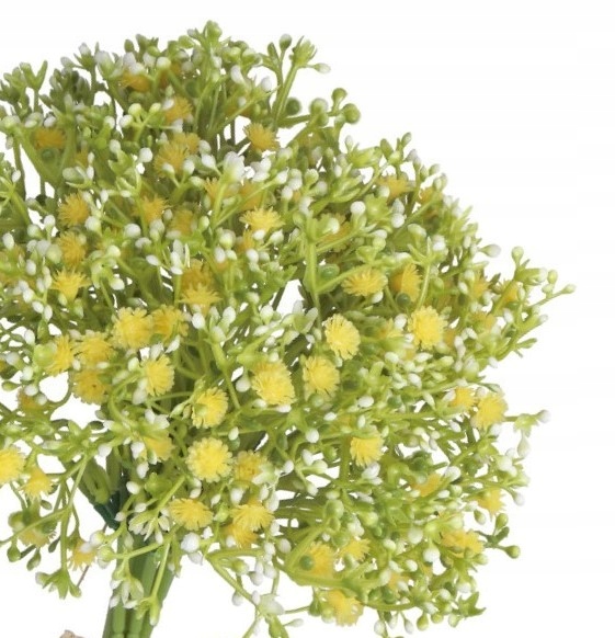 SZTUCZNE KWIATY ROŚLINY GAŁĄZKI BUKIET KWIATÓW GIPSÓWKA Marka Deko
