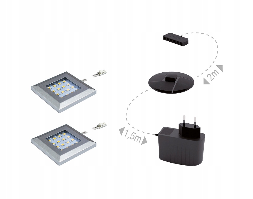 Meblościanka Zestaw Mebli Do Salonu 2 Labrador FRESTO ML