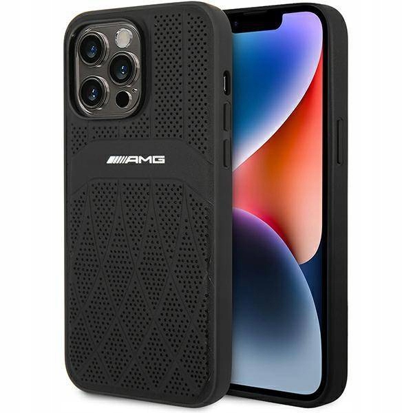 Amg AMHMP14XOSDBK Pouzdro pro iPhone 14 Pro Max 6,7" černé/černé hardcase