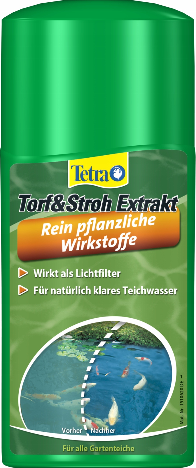Tetra Pond Torf and Stroh Extrakt [250ml] - zakwas