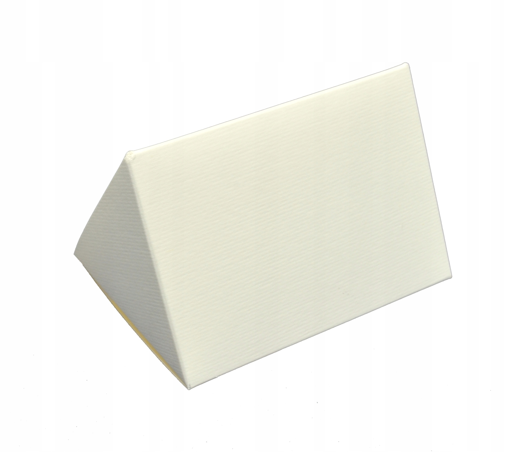 

Pudełko trójkątne winietka 8,5x6cm ecru GoatBox