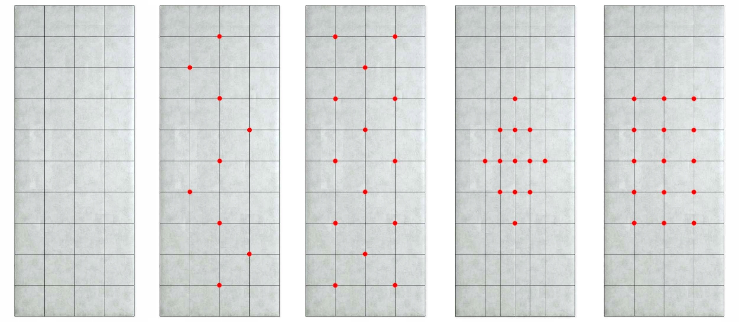 OBICIE NA DRZWI GRUBA TAPICERKA DRZWIOWA 95x205cm Faktura powierzchni pikowana