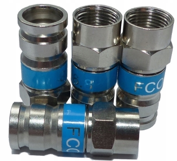 

Złącze Wtyk F Pct 6,8mm Kompresyjny Fcon