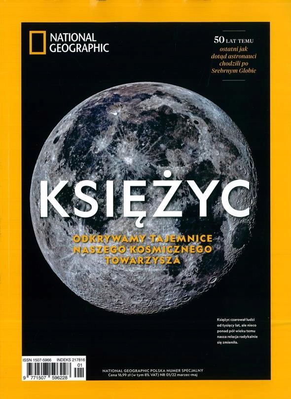 NATIONAL GEOGRAPHIC POLSKA WS - KSIĘŻYC