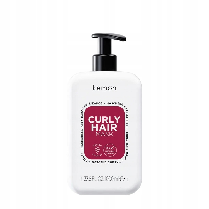 Kemon Curly Hair maska 1000 ml pro kudrnaté vlasy