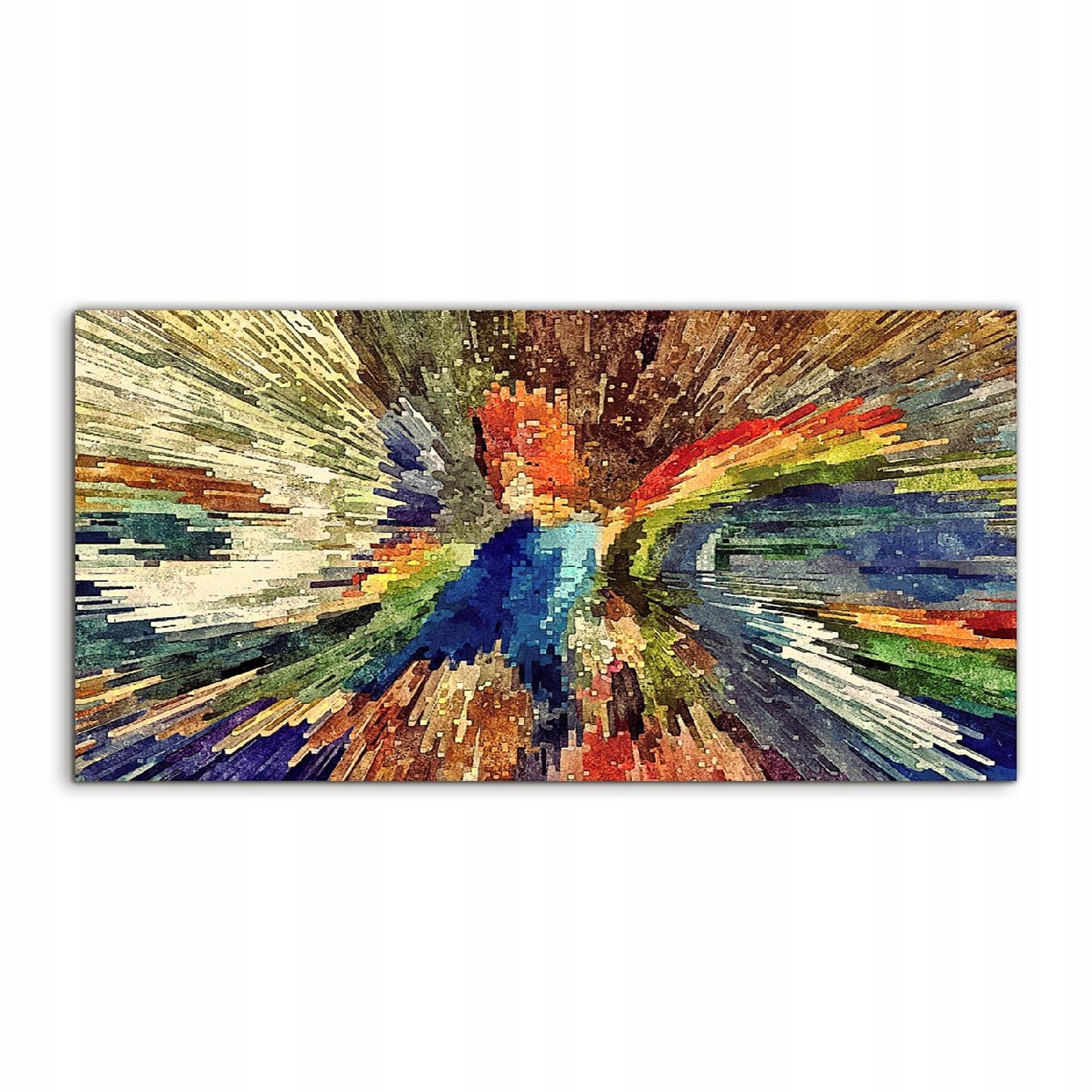 Akrylový obraz 140x70 na stenu Abstrakcia Akvarely