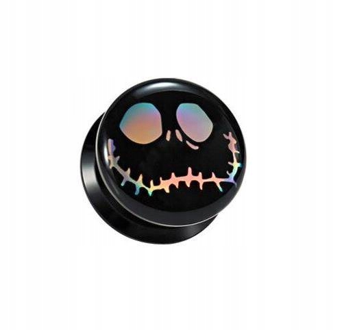 Plug akrylowy odkręcany JACK HALLOWEEN 16 mm