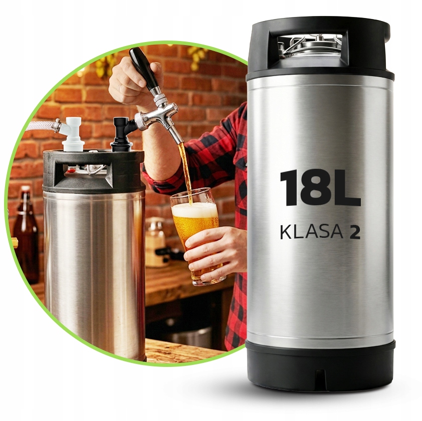 Nádrž Keg Cornelius 18L Kl II termoska nádoba na nápoje
