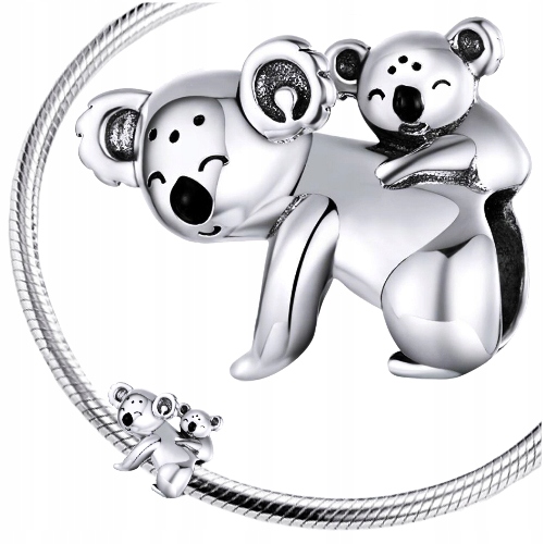 

Charms Koala srebro 925 koralik S925 zawieszka