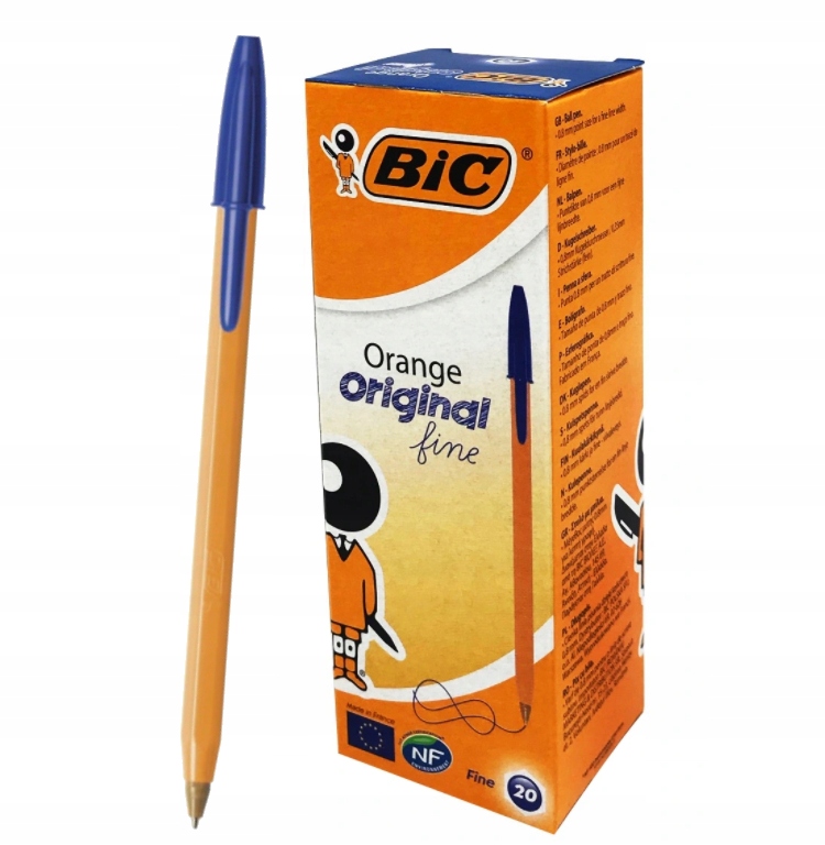 

Długopis Biurowy Bic Orange Niebieski 20szt Paczka
