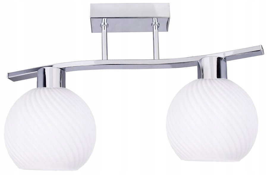 

Lampa Wisząca Chrom Żyrandol zwis plafon led