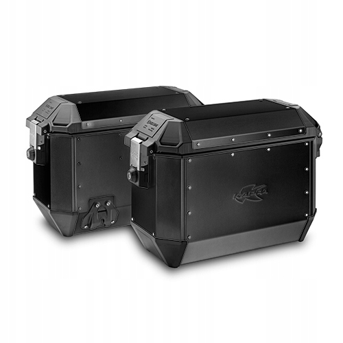 Kappa Bočné Kufre 36 L Monokey KMS36B K'mission Hliníkové Black Line (pár