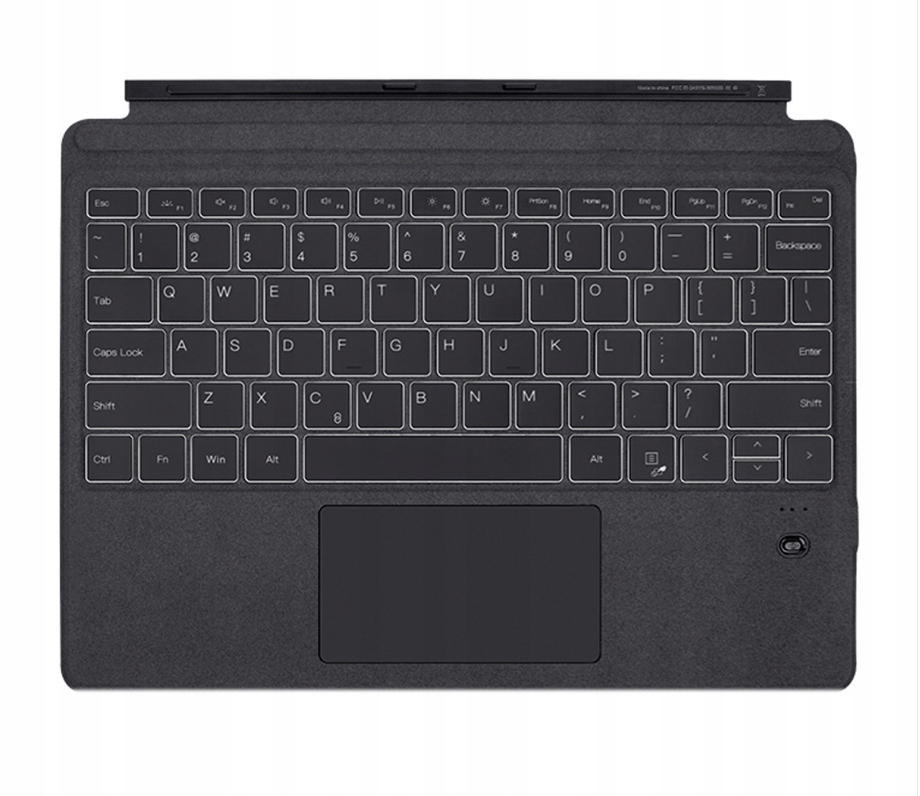 Bt podsvícená klávesnice pro Microsoft Surface Pro X, 8, 9, 10, 11