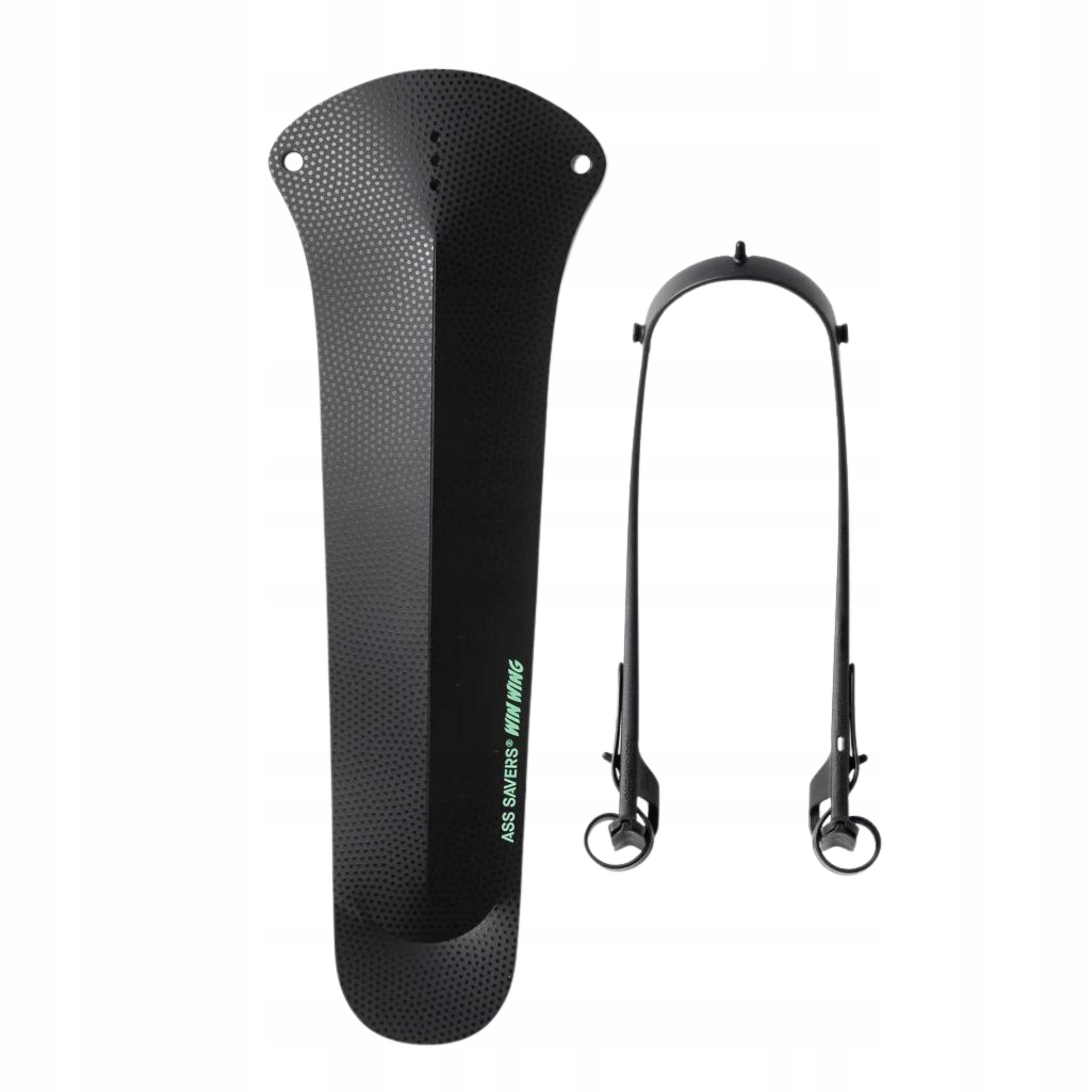 Błotnik Rowerowy Ass Savers Win Wings Gravel Rear Black Dot Tył