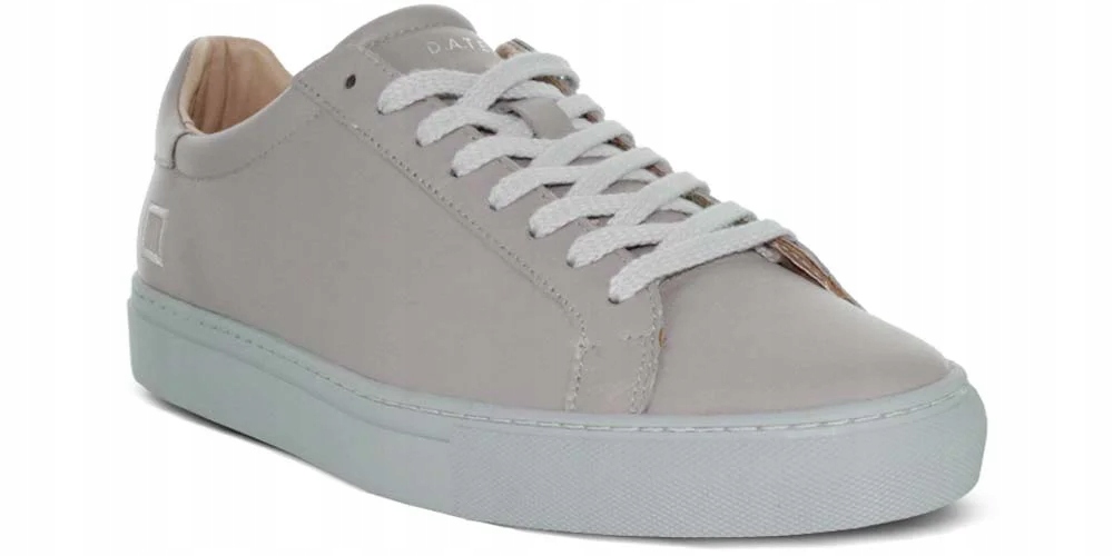 D.a.t.e. Pánské polobotky Newman Calf velikost 45 šedé, přírodní kůže
