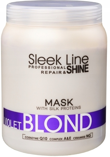 Stapiz Maska na vlasy Sleek Line Blond Violet 1000 ml