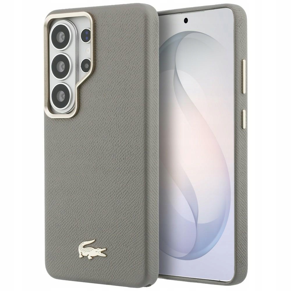Pouzdro Lacoste Champs Elysees Gold Logo MagSafe pro Samsung Galaxy S26 Ultra