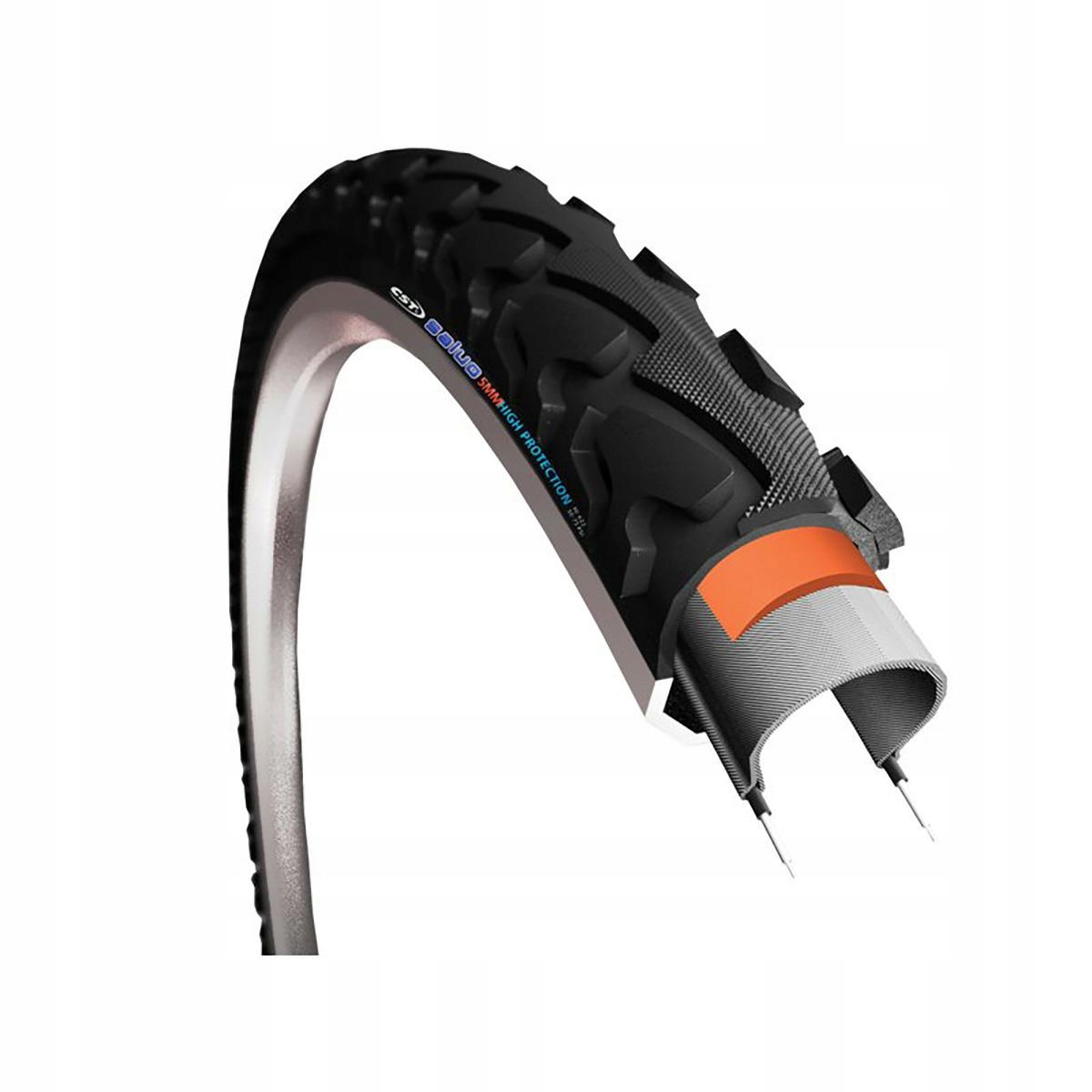 Opona Cst 28x1.75x2 C-1316 Salvo 60TPI Reflective Strip Hpr 5mm Premium