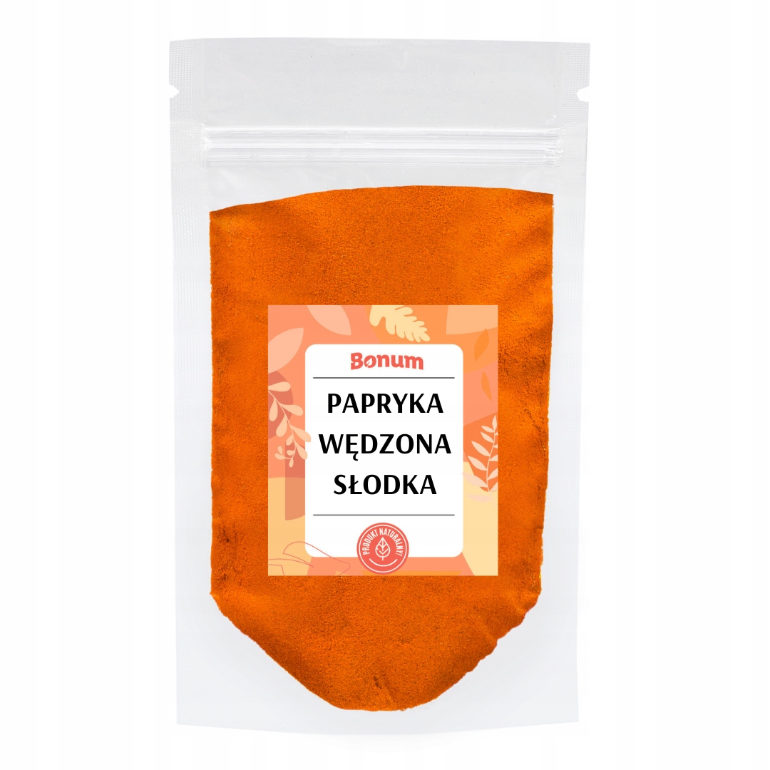 Uzená paprika sladká mletá Aromatická přírodní Koření 1 kg Bonum