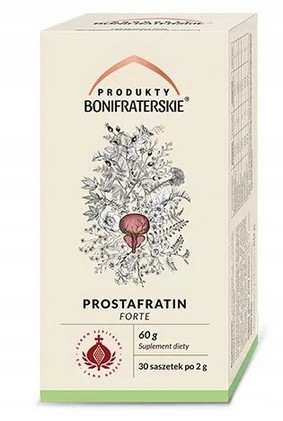 

Bonifraterskie Prostafratin Forte zioła 30 sasz.
