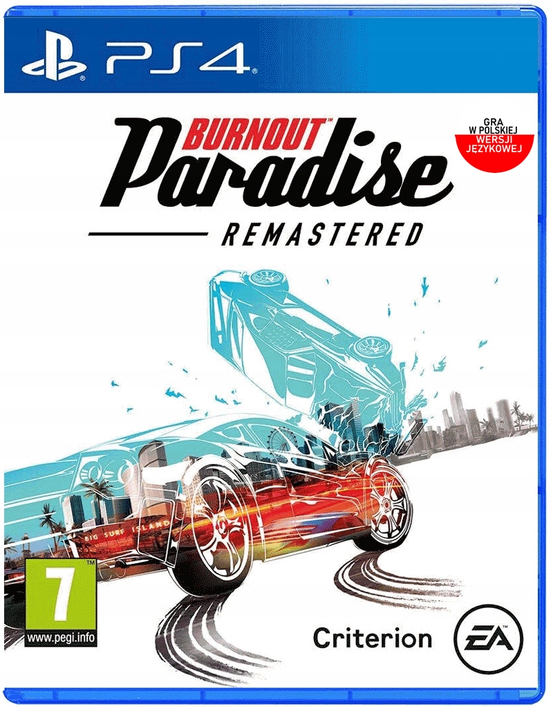 Burnout Paradise REMASTERED PS4 Tematyka wyścigi