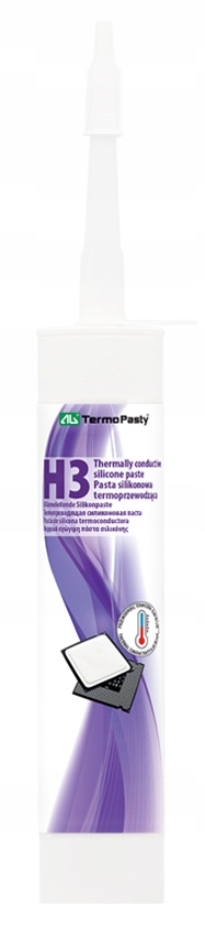 

Pasta Silikonowa H3 Termoprzewodząca 400G Radiator