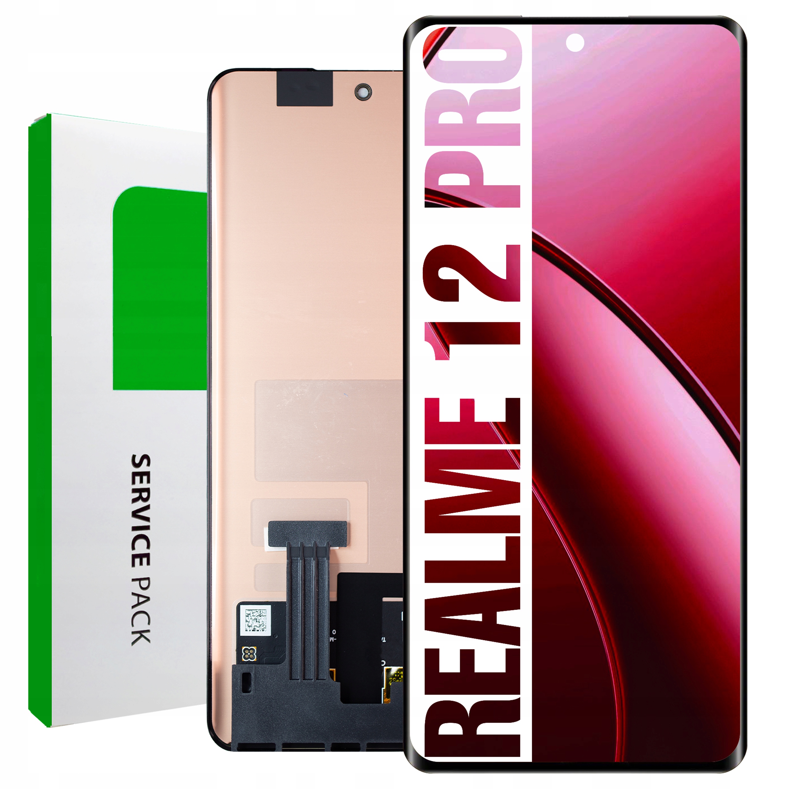 RMX3842 LCD pre Realme 12 Pro Service Pack Displej Matrica Originál Zila
