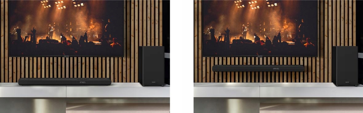 Soundbar Bluetooth 3.1.2 CH Dolby Atmos Subwoofer Szerokość produktu 98.1 cm