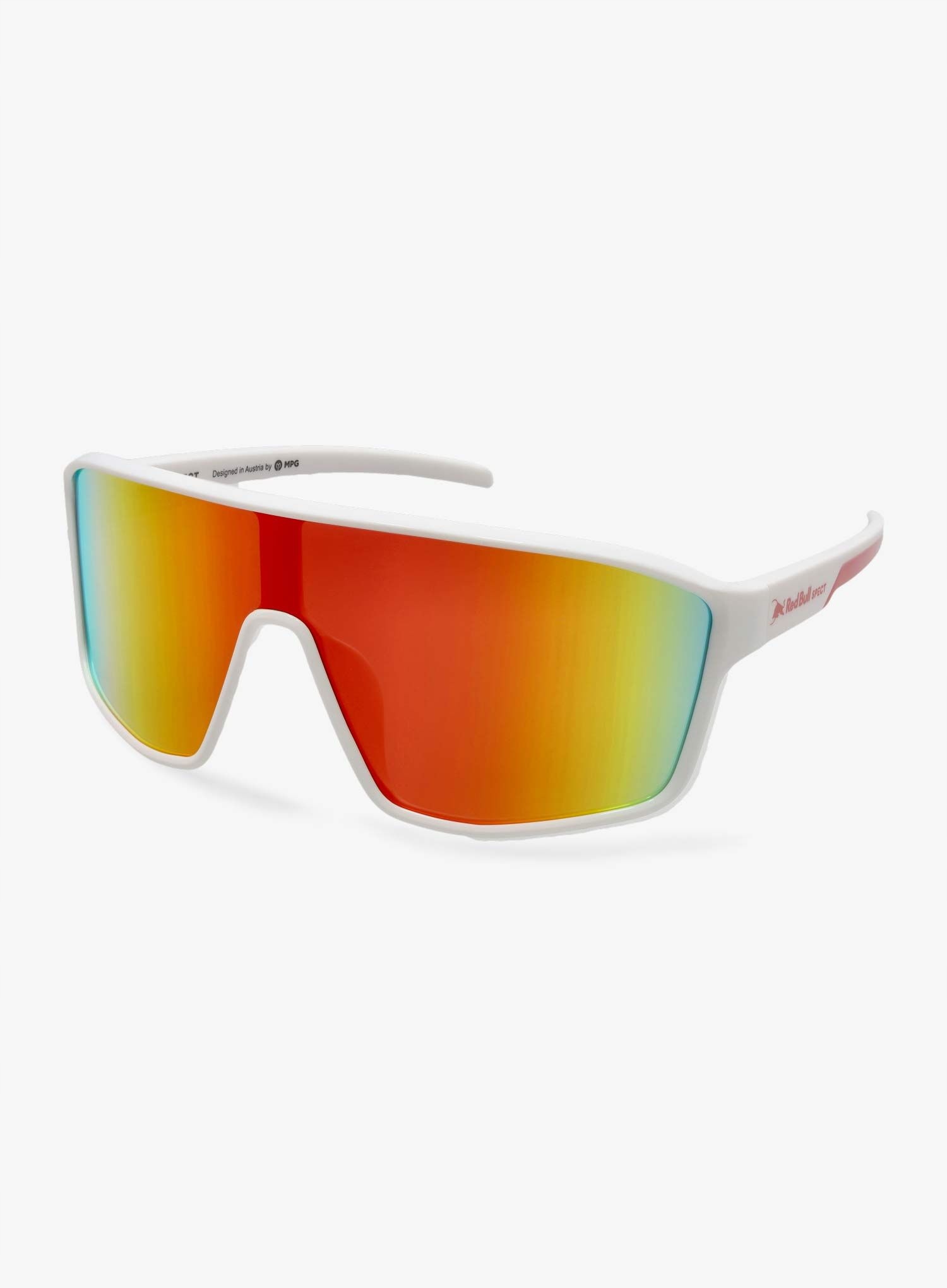 Cyklistické brýle Red Bull Spect Daft bílá/červená/oranžová