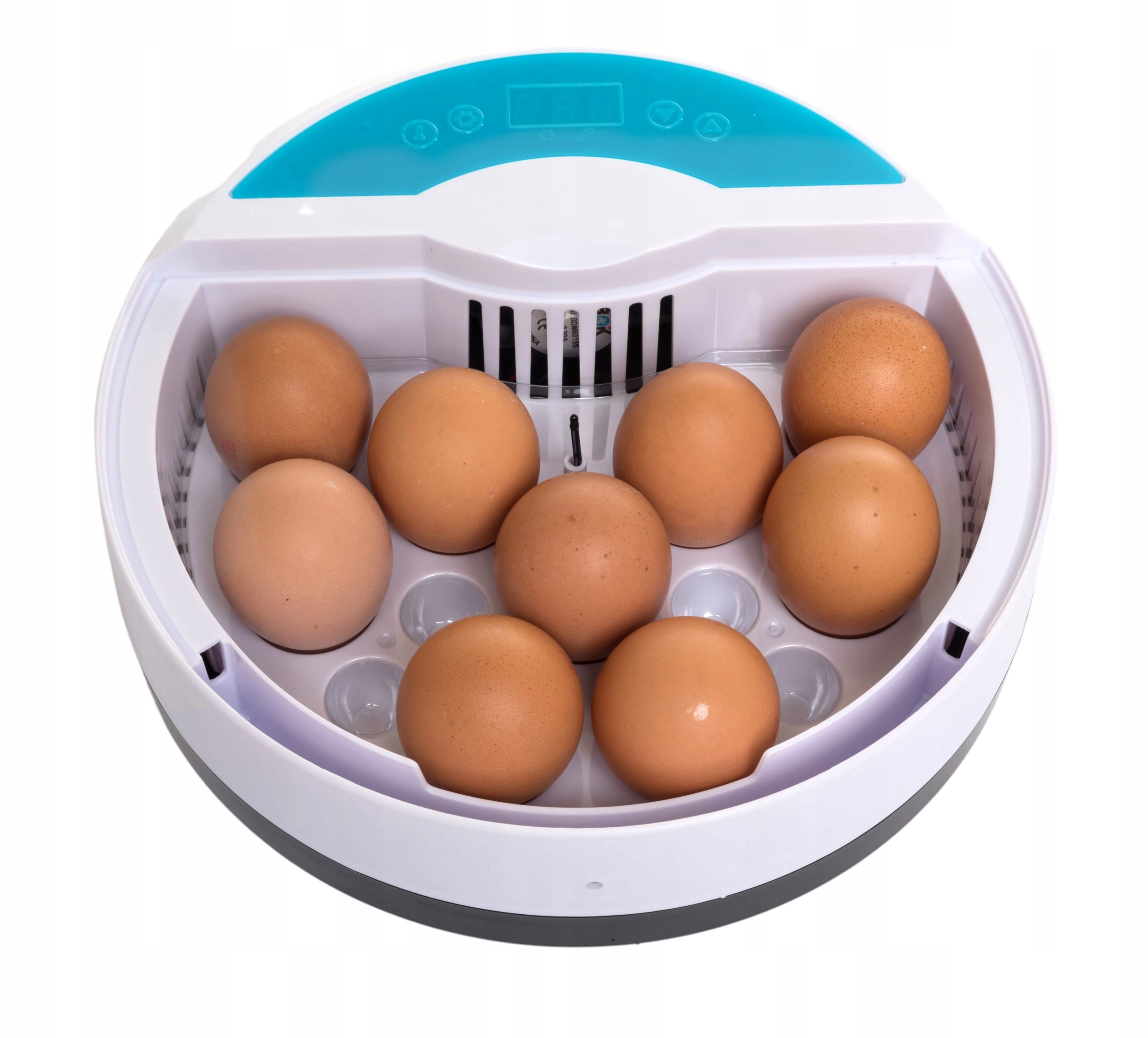 INKUBATOR KLUJNIK WYLĘGARKA DO JAJ WYLĘGU DROBIU 9 Przeznaczenie jaja bażancie jaja pawie jaja perlicze jaja przepiórcze uniwersalne