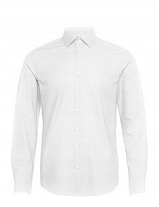 Bavlnená košeľa biela CALVIN KLEIN Walid CO, 39