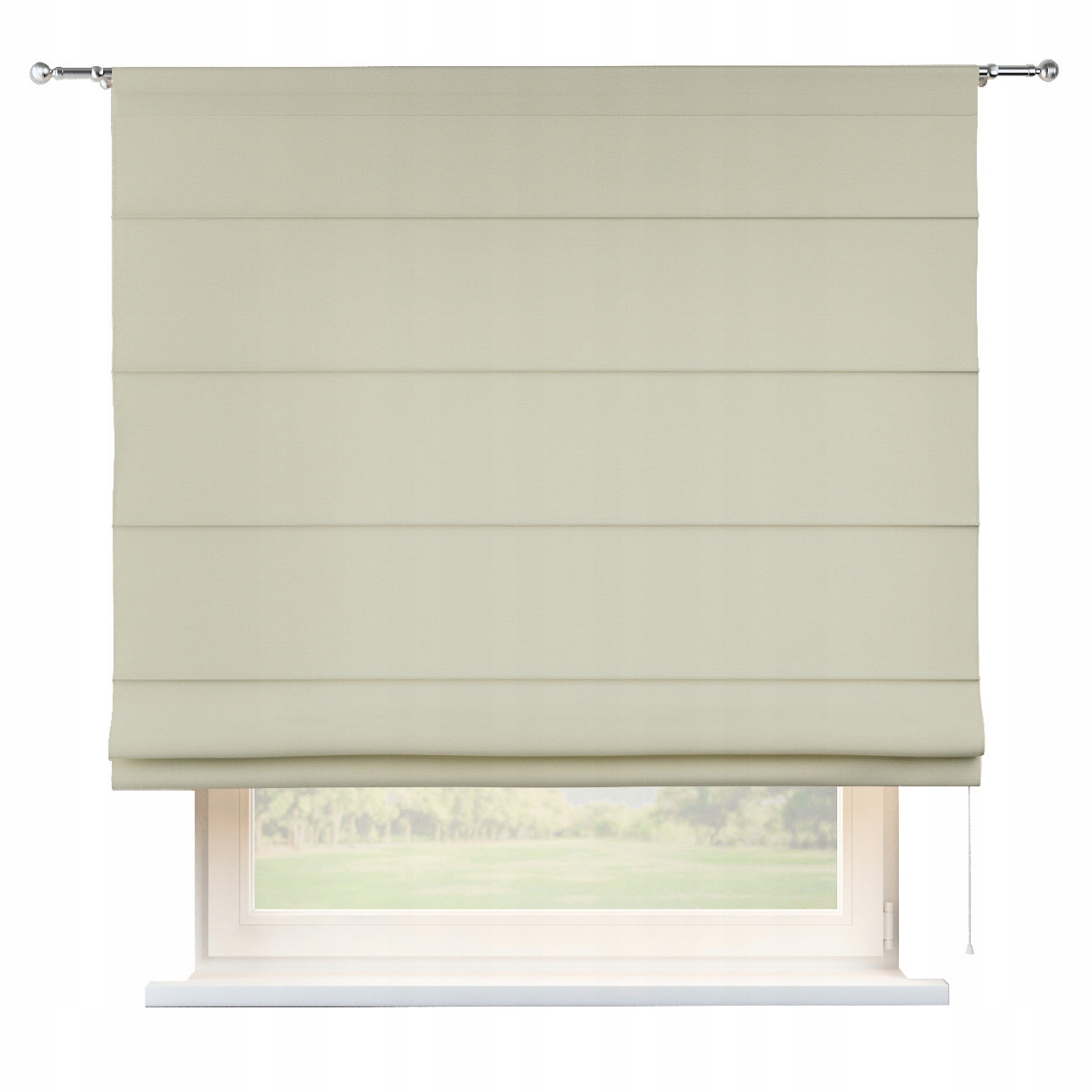 Hotová římská roleta Torino 120 x 150 cm zelená