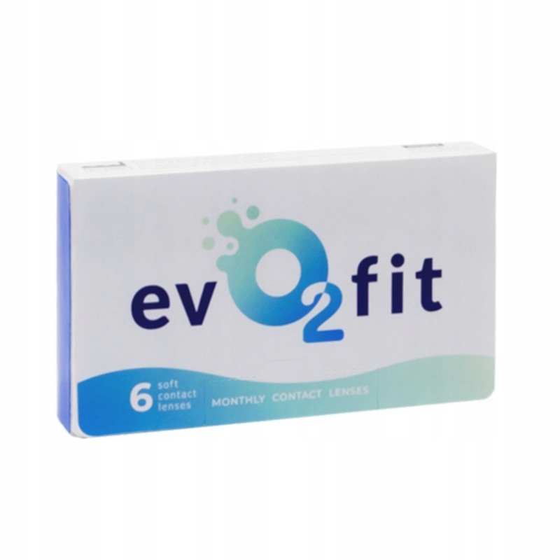 

Soczewki EvO2fit Monthly Contact Lenses 6 szt 8,6