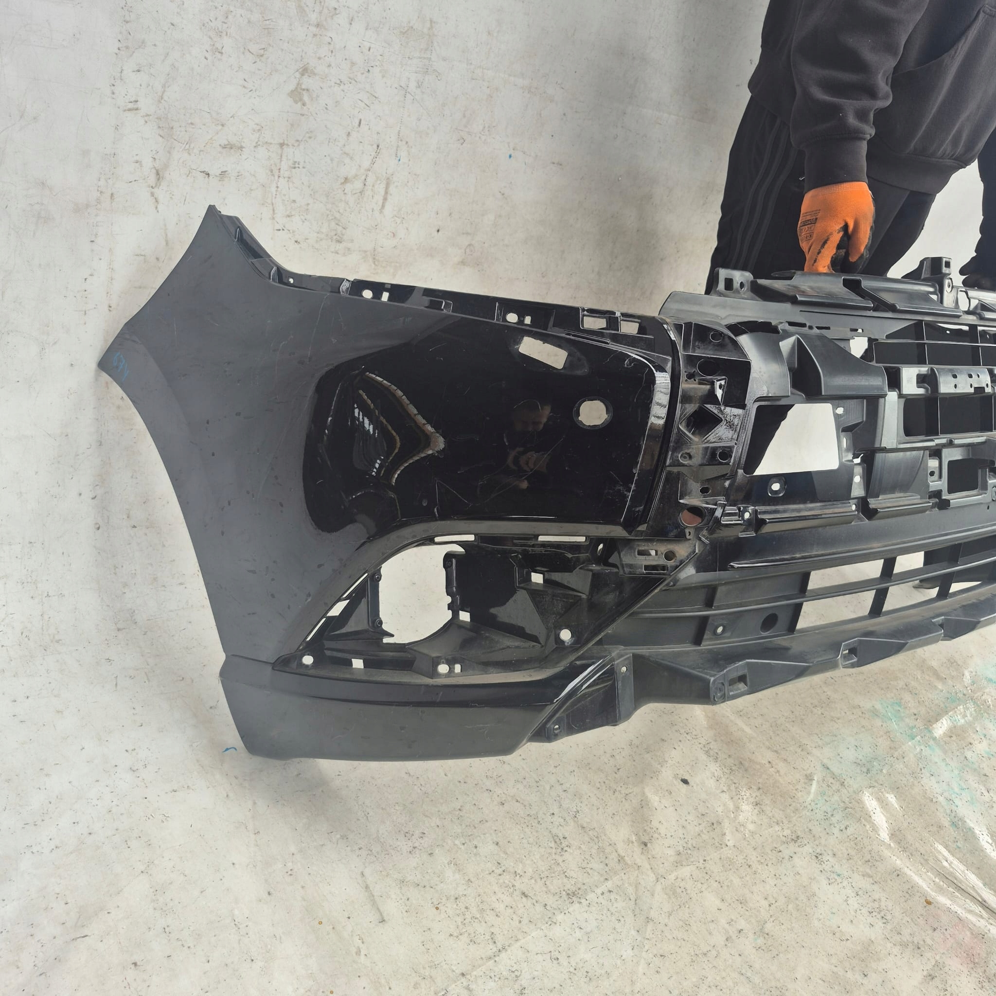 MITSUBISHI OUTLANDER III 3 LIFT 15-18 bumper front front washer PDC