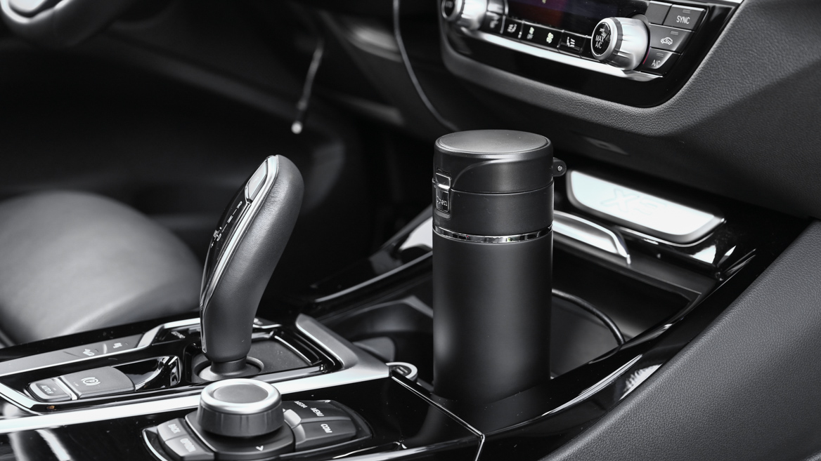 N'OVEEN TB510 BUTELKA czarny mat TERMICZNA 400ml Waga 0.29 kg