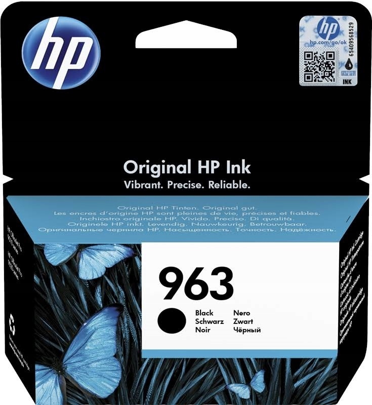 

Tusz Hp czarny Hp 963, HP963=3JA26AE, 1000 str.