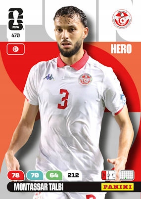 Panini Fifa World Cup 2026 470 Montassar Talbi Tunisia