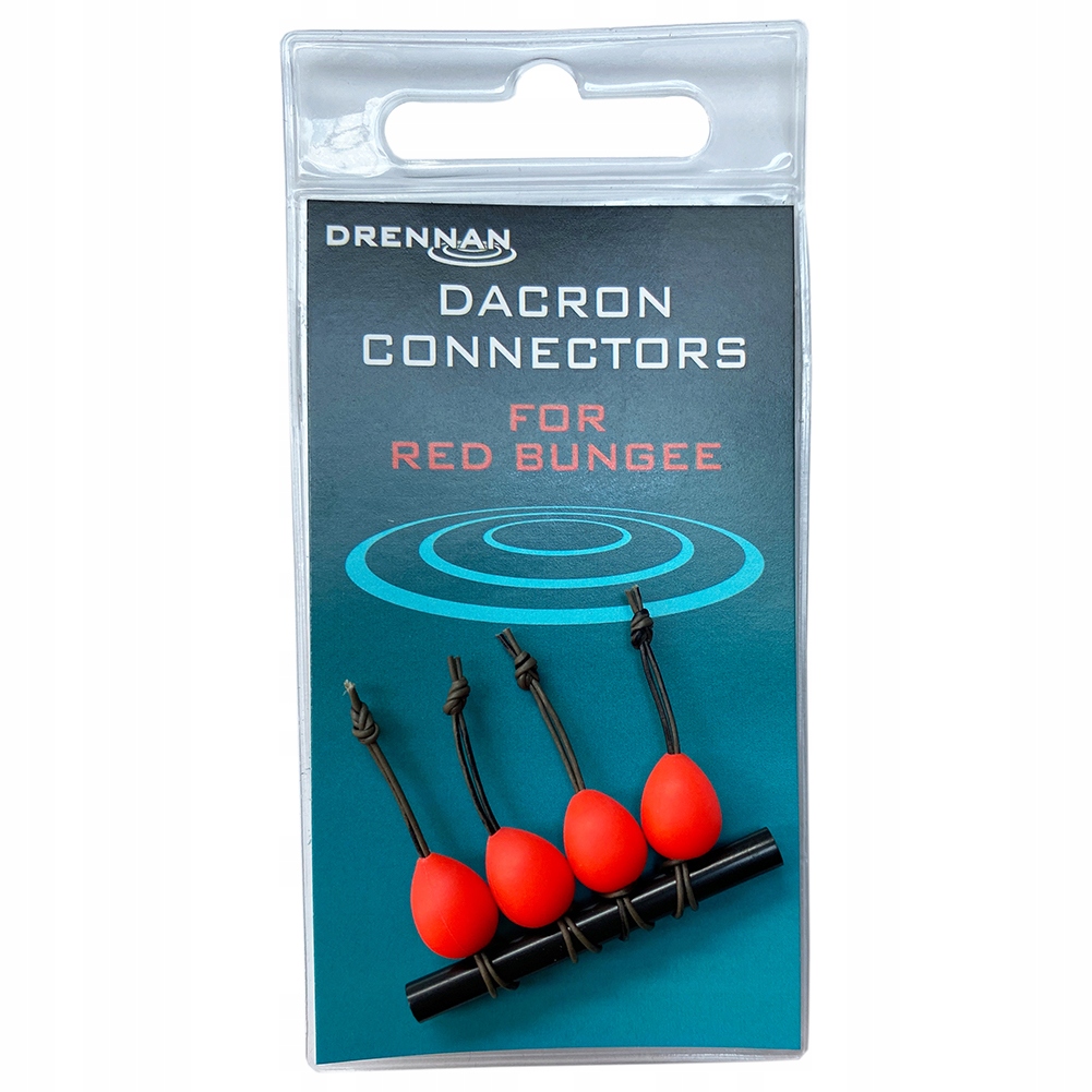 Drennan Dacron Connectors XLarge Red 4szt.