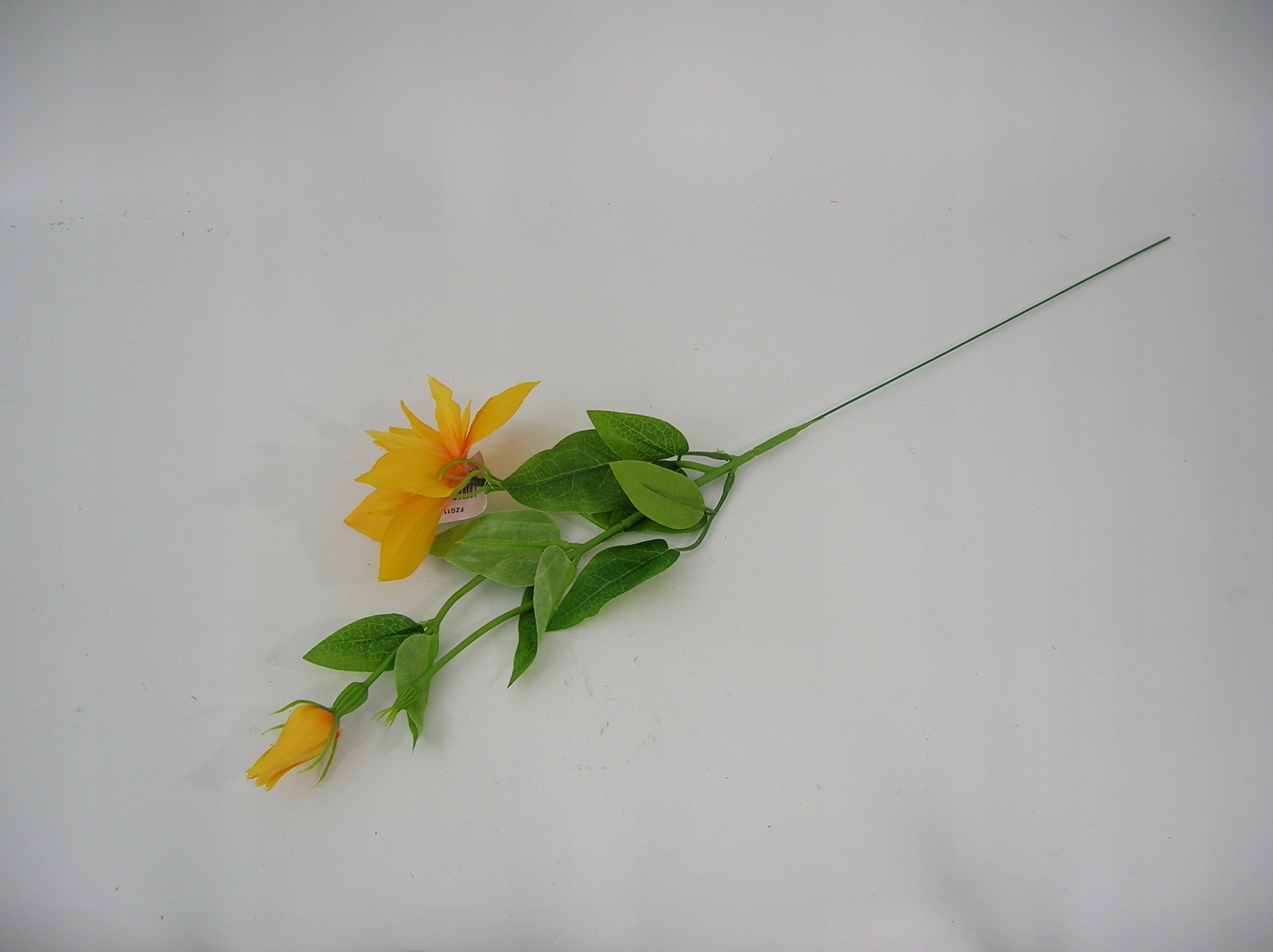 KL1 SZTUCZNA GAŁĄZKA CLEMATISU POWOJNIK ŻÓŁTY KLEMATIS GAŁĄZKA Marka bez marki