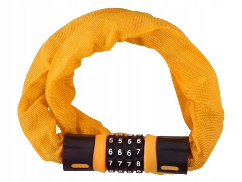 Zapięcie rowerowe Dunlop 1042954 Łańcuch Pomarańczowy
