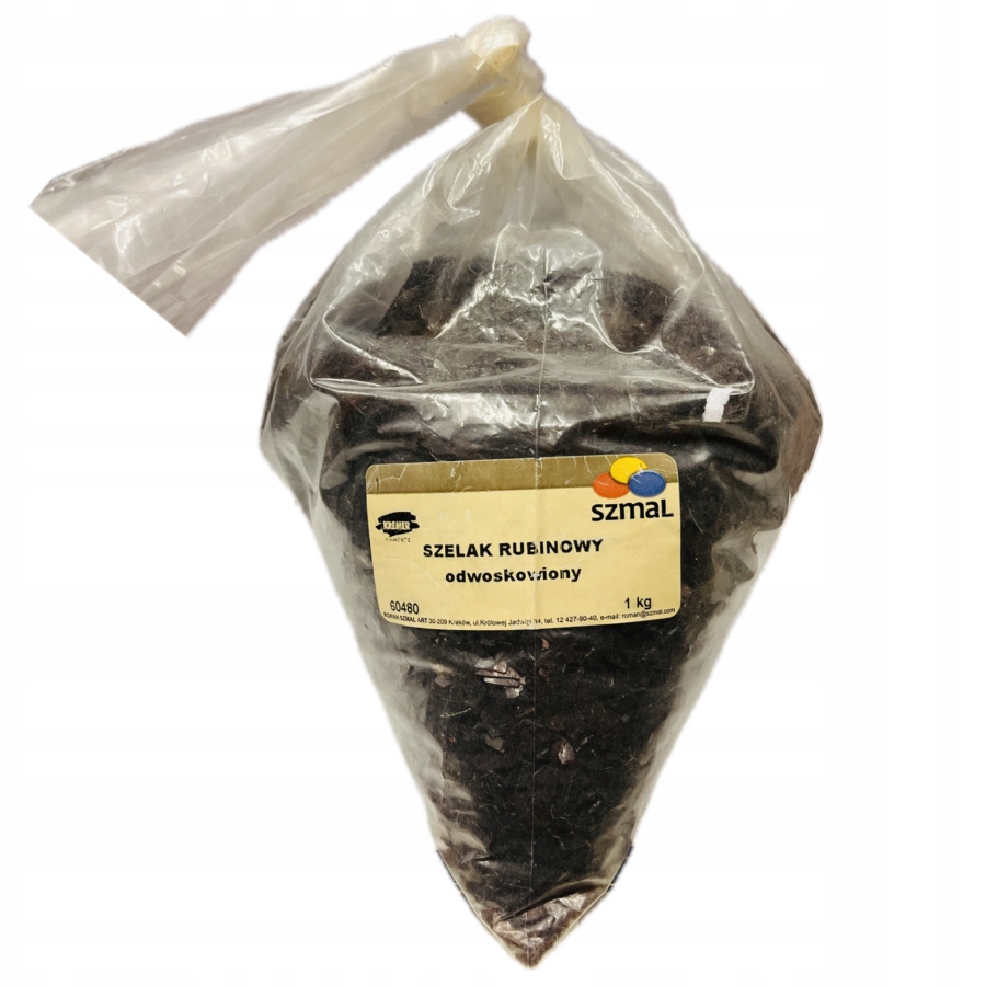 Šelak rubínový odvoskovaný 1000g