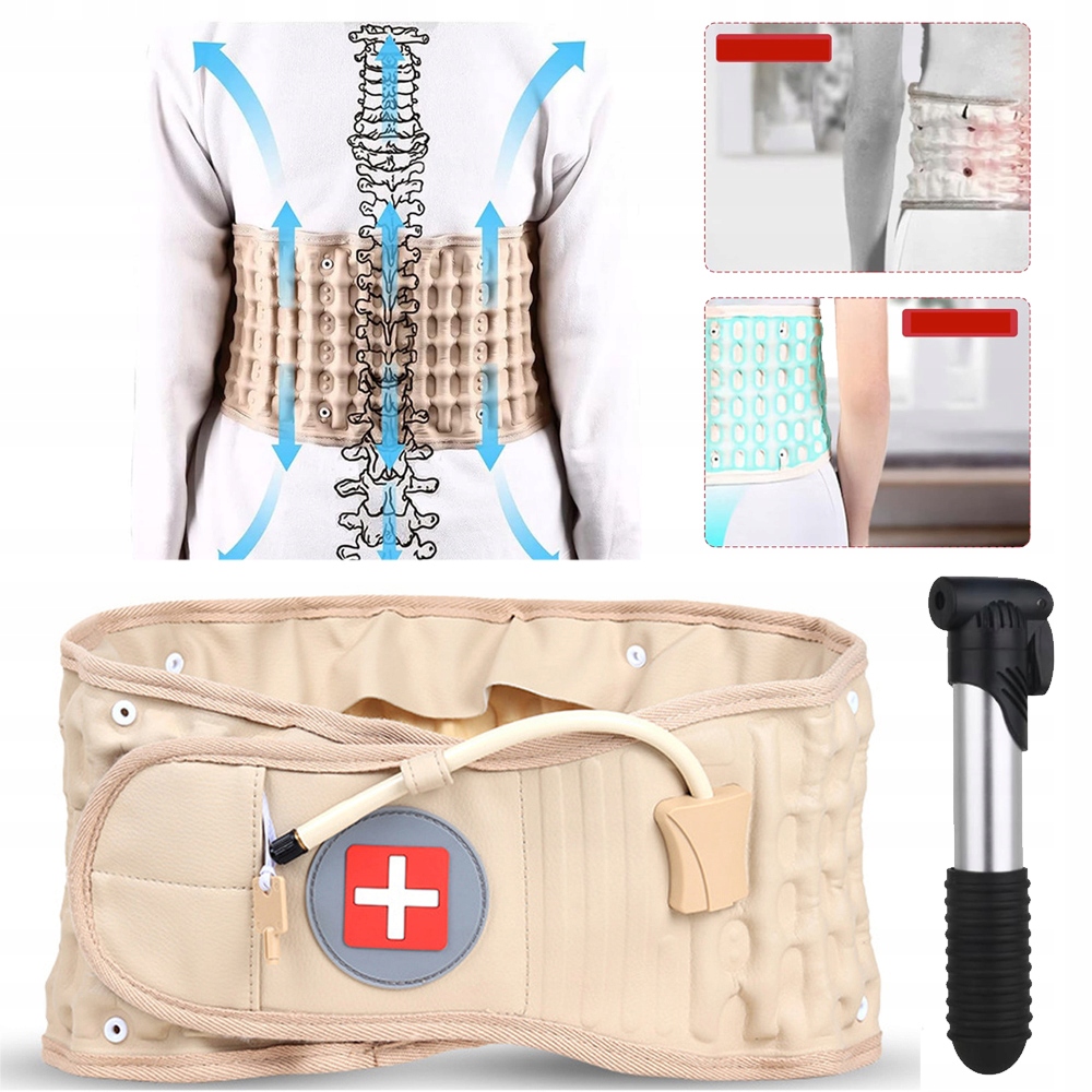 Orteza Podtrzymująca Plecy,pas Podtrzymujący Plecy Oddychający I Regulowany