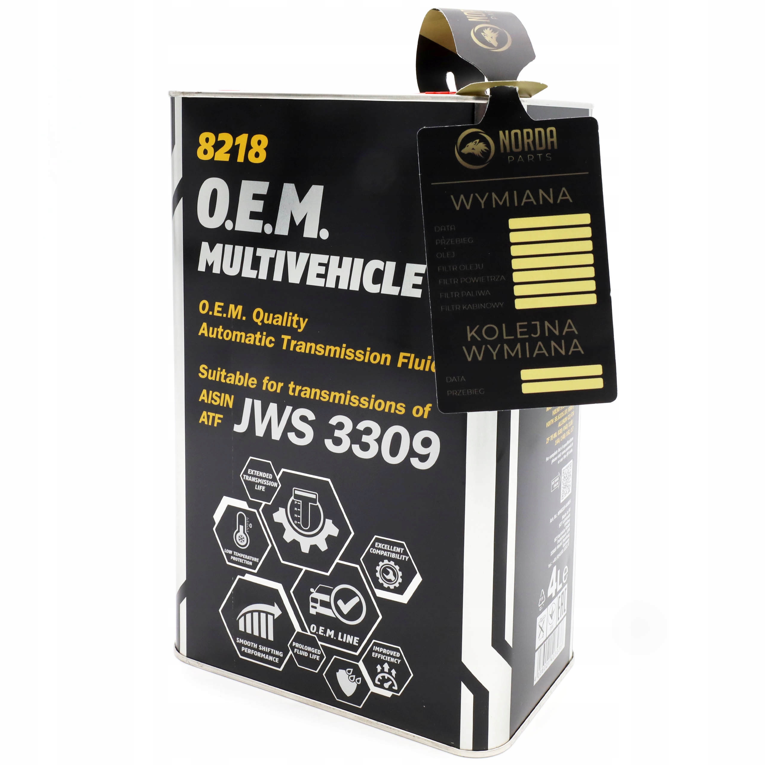 

Olej Przekładniowy Mannol Atf Jws 3309 4L
