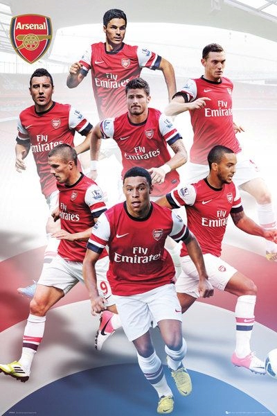 

Plakat Arsenal Players 12/13 oficjalny 61x91,5 cm