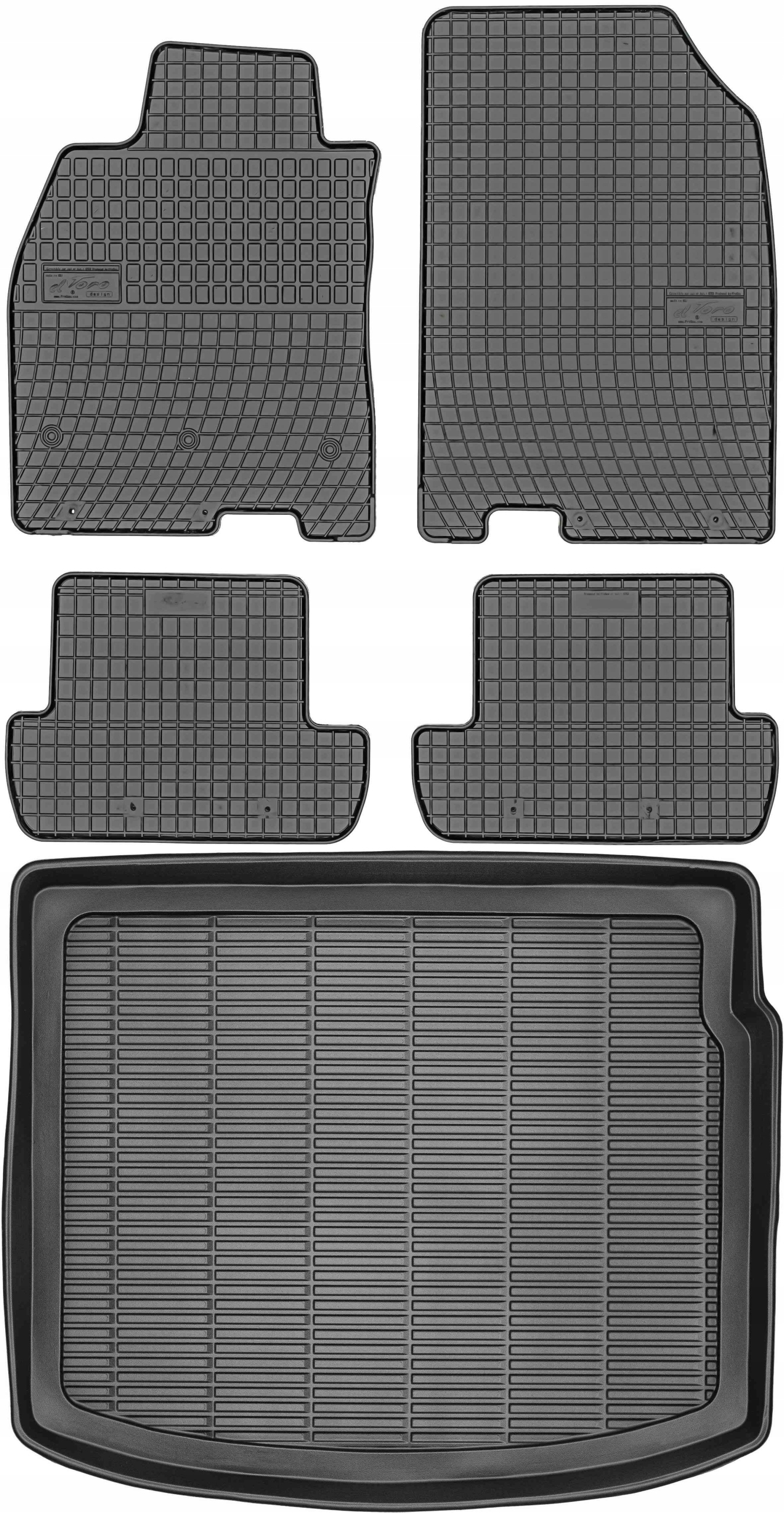 Renault Megane III Kombi Grandtour 2009-2016 Sada Koberce batožinový priestor