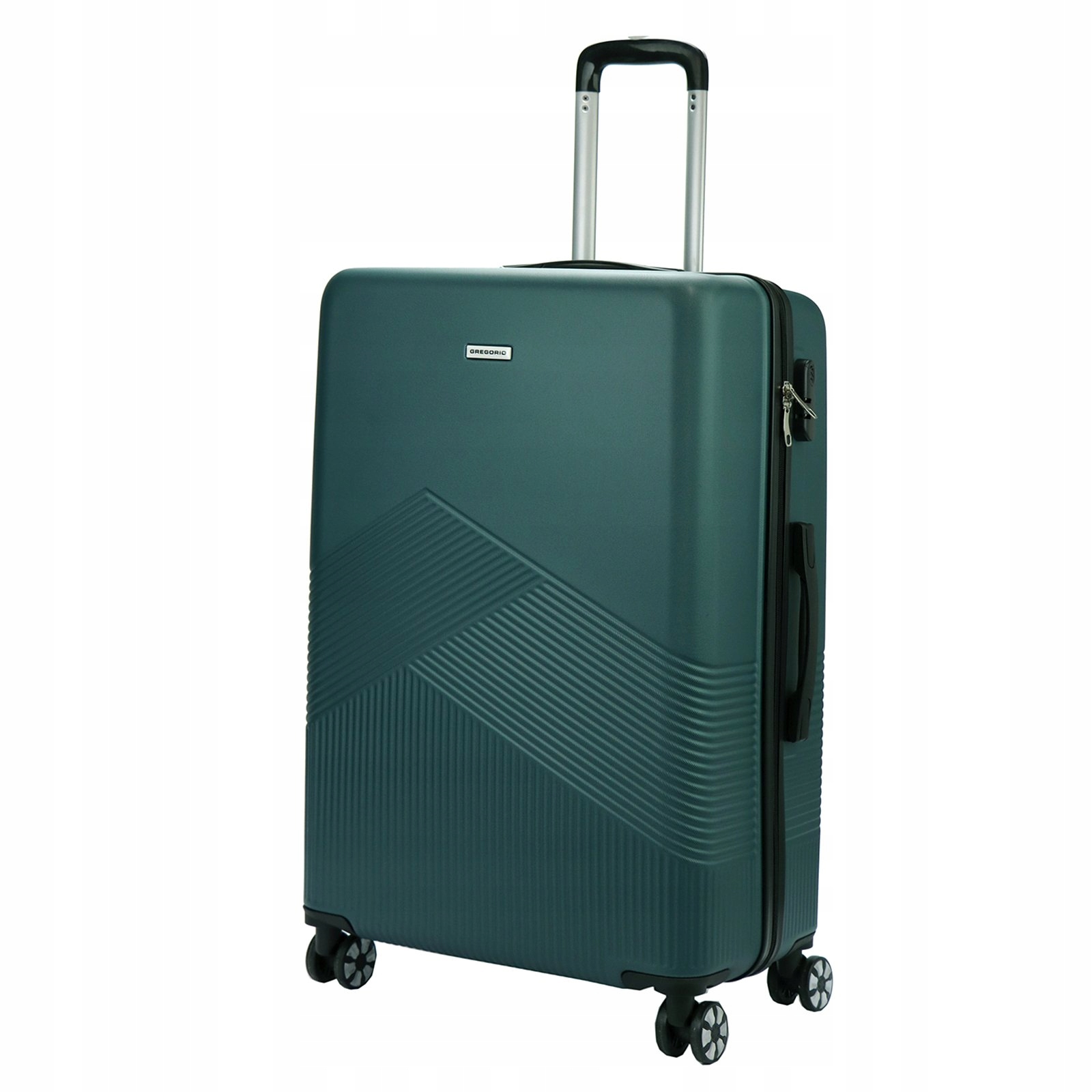 ORYGINALNY KOMPLET WALIZEK PODRÓŻNYCH GREGORIO Materiał dominujący ABS